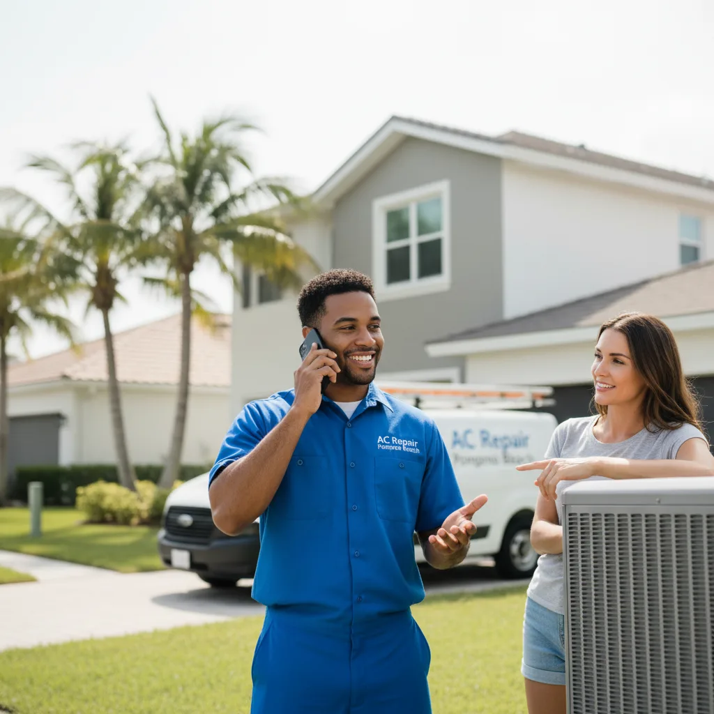 AC Repair Pompano Beach customer support in Curtis Bay